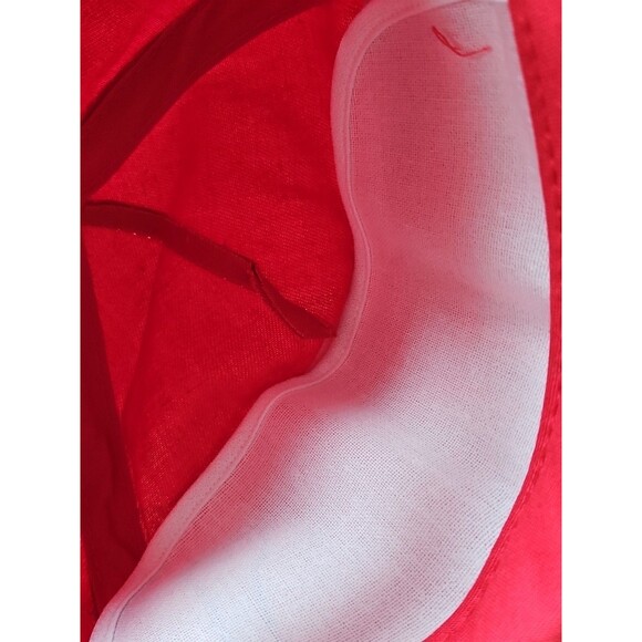 Vintage 80s 90s Don't Worry I'll Fix it Red Funny Hat Cap Snapback Dad Novelty - Picture 9 of 11